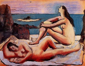 Desnudo Painting - Trois baigneuses 3 1920 Desnudo abstracto